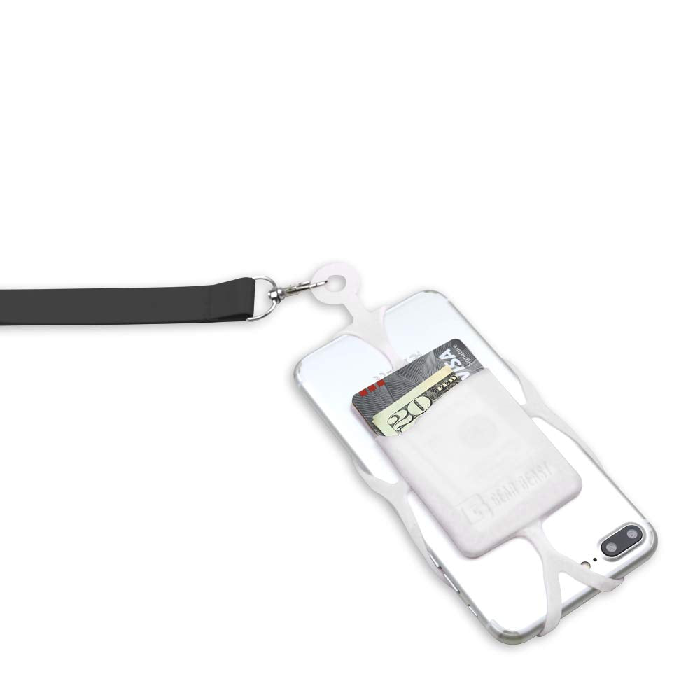 Gear Beast Universal Smartphone Cell Phone Lanyard w/Card Slot, Phone Case Holder Fits iPhone, Galaxy & Other Smartphones Includes Soft Neck Strap w/Breakaway Safety Clasp