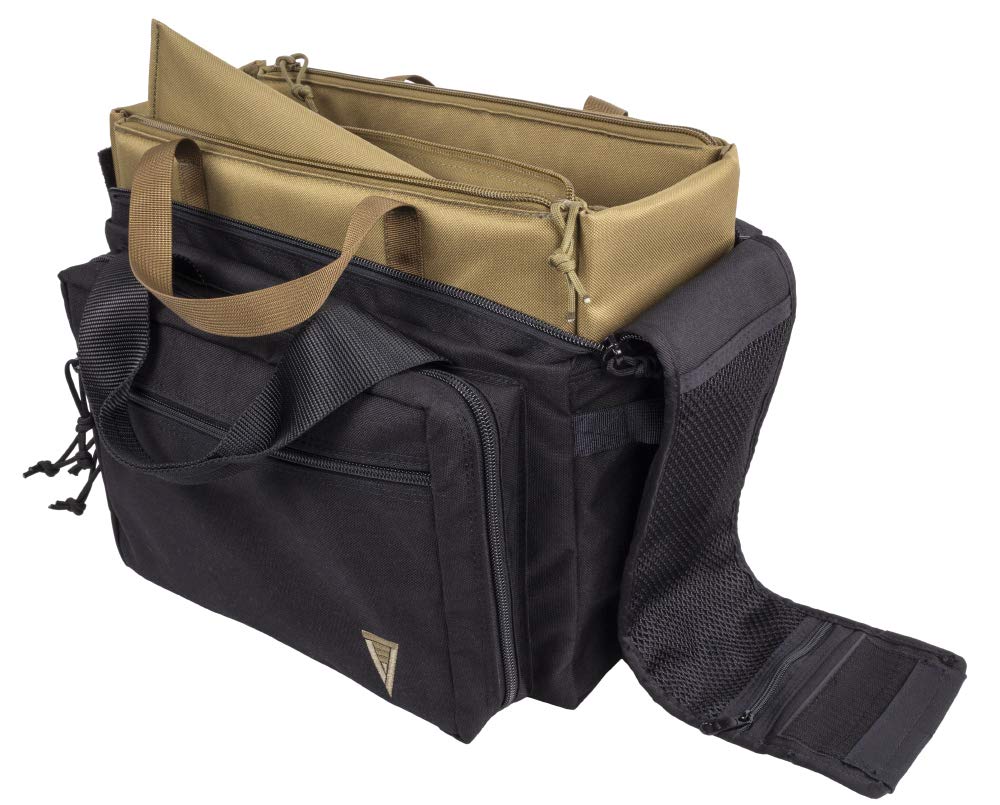 Elite Survival Systems Elite Range Bag, Black, Medium, 9055-M-B
