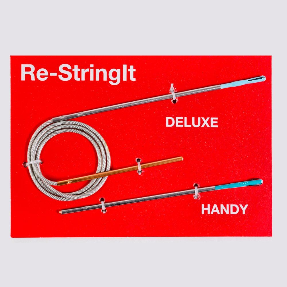 Re-StringIt - Universal Drawstring Re-Threader - Adjustable Loop For Any Drawstring (+ 4 Bonus Drawstrings)