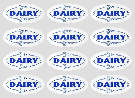 Kosher Label Stickers - Dairy