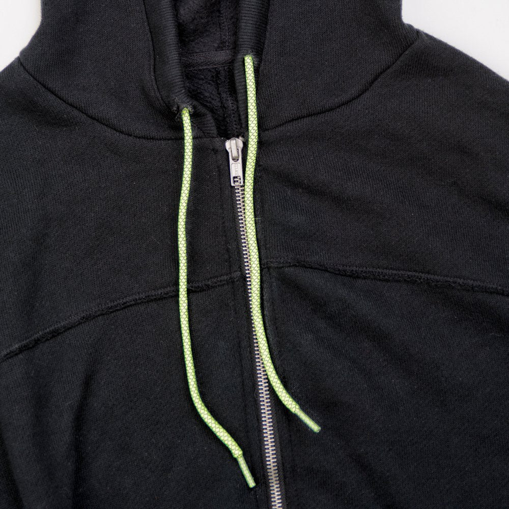 Reflective Fluorescent Drawstring 51" Long 2-Pack Use in Hoodies, Sweatpants, Shoe Laces, Tote Bags & More Green