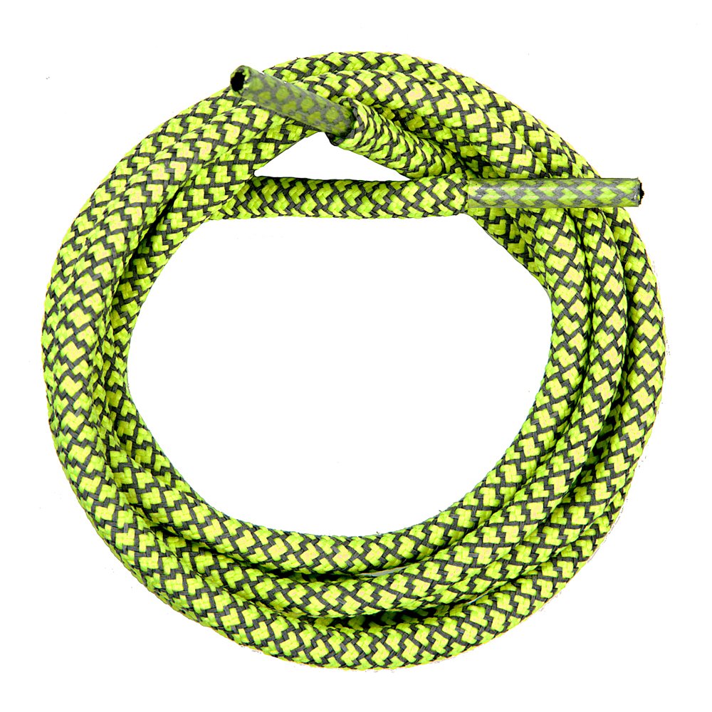 Reflective Fluorescent Drawstring 51" Long 2-Pack Use in Hoodies, Sweatpants, Shoe Laces, Tote Bags & More Green