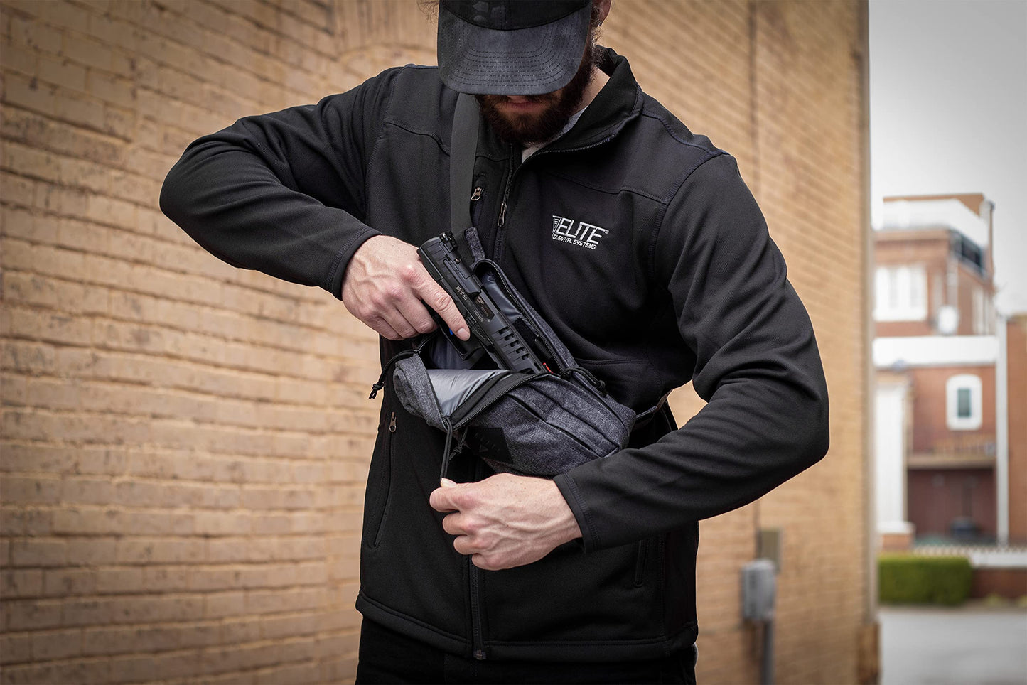 HIP Gunner Concealed Carry Fanny Pack, Black