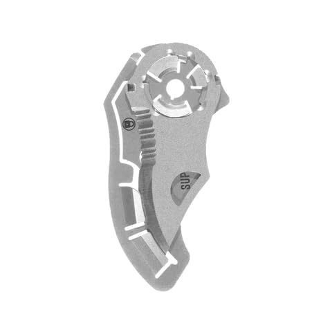 Zootility Tools, ST-2 Folding Pocket Knife, Stainless Steel Bottle Opener
