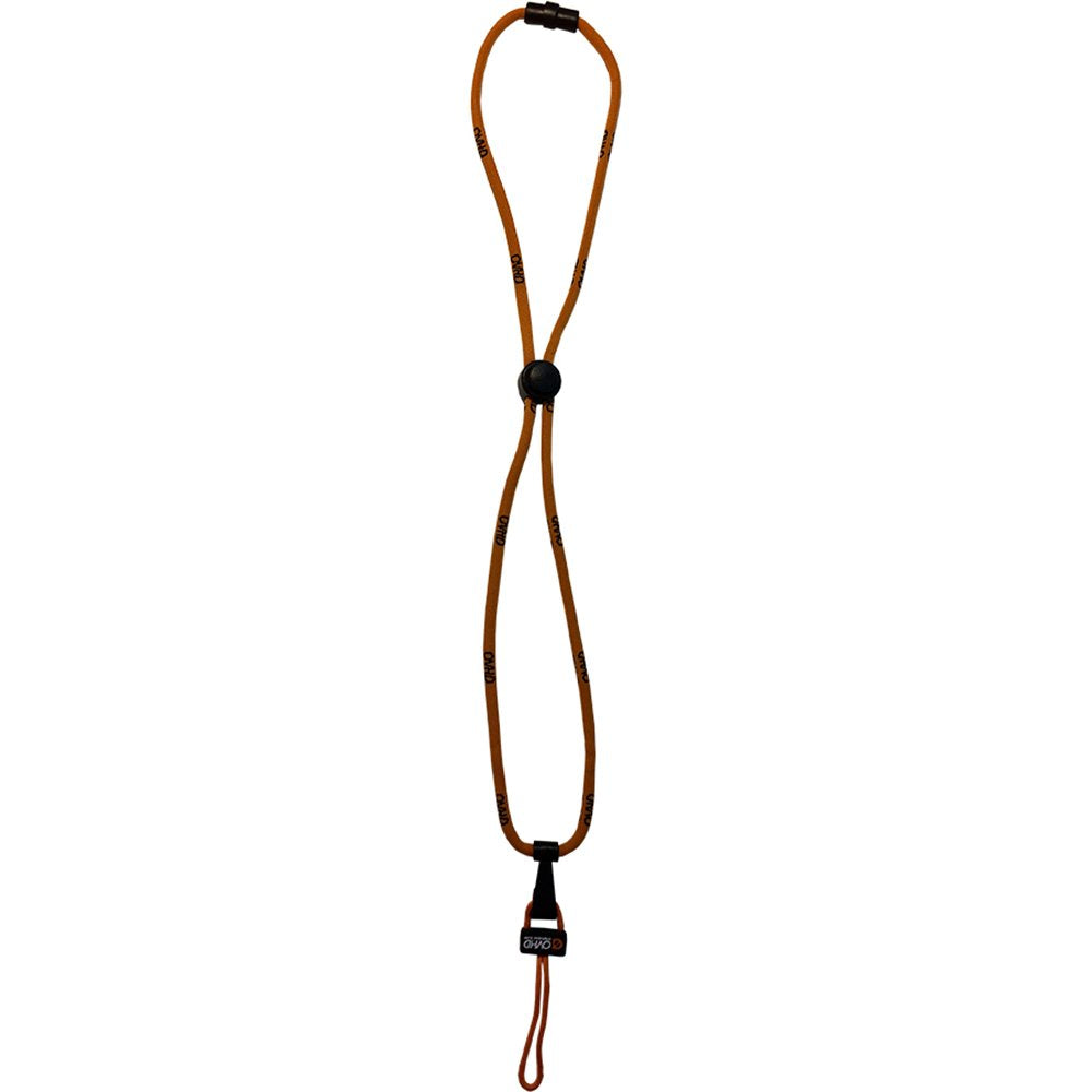 Overhead Surf Cap-Safe Retainer Lanyard (Black)