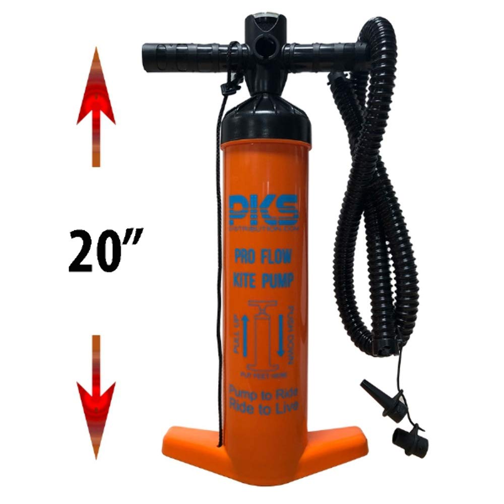 PKS Pro Flow V3 Kite Pump 20" for Kiteboarding SUP