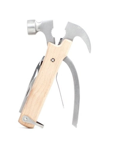 kikkerland Wood Hammer multitool Self