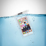 FIDLOCK Phone Dry Bag, Waterproof Pouch for Cell Phone with Magnetic Closure, Clear