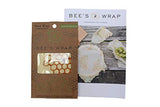 Bee's Wrap Single Packs, Eco Friendly Reusable Food Wraps, Sustainable Plastic Free Food Storage