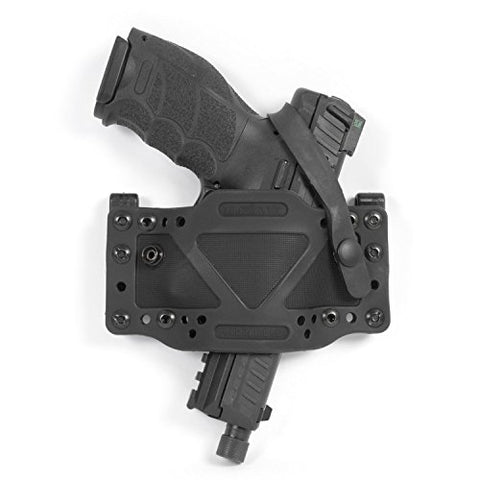 Limbsaver Cross-Tech Holster Clip-On with Secure Strap, Black 12504