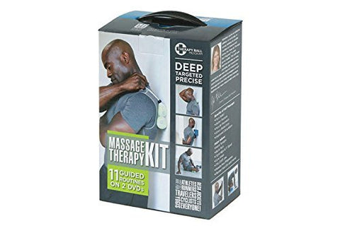 Tune Up Fitness Self-Massage Kit, 2 DVD Set and Yoga Tune Up Therapy Ball Pair, Teaches Trigger Point Therapy to Improve Mobility, Relieve Pain, Alleviate Stress, Create Myofascial Release