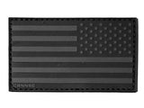 Cannae Pro Gear American Flag Right Arm Patch (Black)