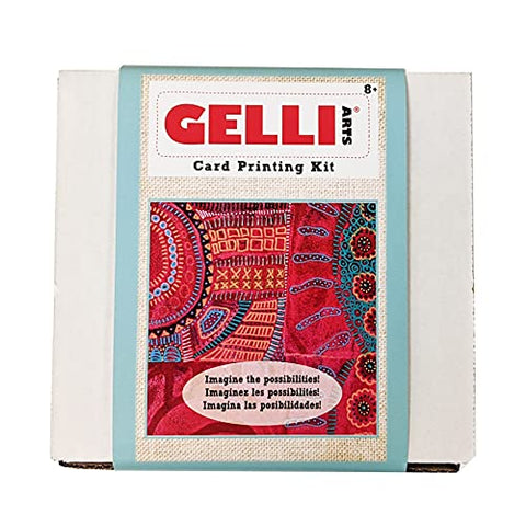 Gelli Arts Card Printing Kit, 19 x 16.5 x 11.5 cm, Multi-Colour
