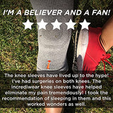 Incrediwear Knee Sleeve – Knee Brace for Joint Pain Relief & Swelling, Knee Support For Women and Men for Working Out, Running and Muscle Pain Relief