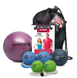 Tune Up Fitness Treat While You Train Kit with Jill Miller and Kelly Starrett, 2 DVD Set and Full Roll Model Self Massage Therapy Ball Set, Improve Mobility, Myofascial Release, Trigger Point Therapy